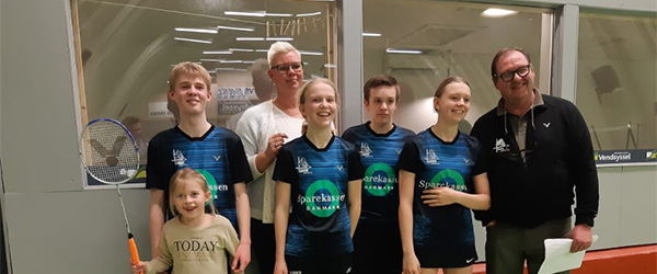 Sæby Badmintonklub har haft en perfekt holdtunering Sæby Badmintonklub har haft en perfekt holdtunering