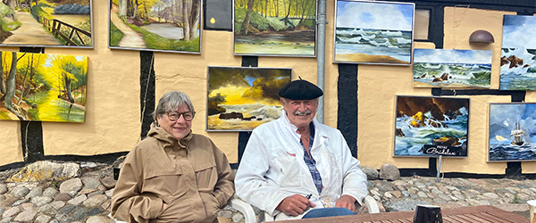 Galleri Stalden i den gamle købmandsgård fejrer 10 års jubilæum