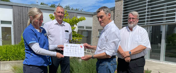 10.000 kr fra Civitan til Hospice Vendsyssel