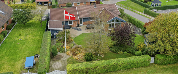 Renoveret villa på blind vej Renoveret villa på blind vej