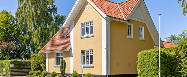 Charmerende villa i rigtig flot stand