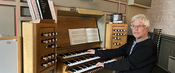 Ny organist ved Sæby Kirke er Tobias Naumann Ny organist ved Sæby Kirke er Tobias Naumann