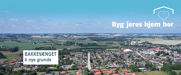 Nye byggegrunde i Østervrå klar til salg i 2024