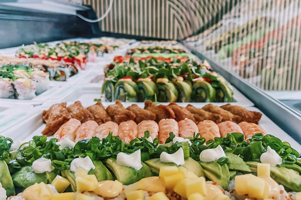MENY Sæby lancerer nu friske Sushi-produkter hver fredag