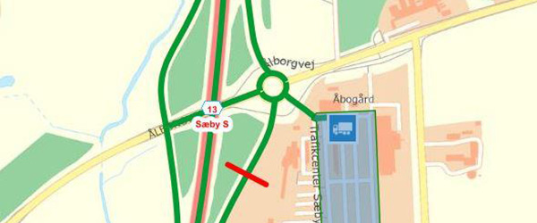 Arbejde på motorvejsrampe bliver ”on and off” Arbejde på motorvejsrampe bliver ”on and off”