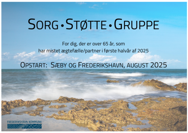 Nyt sorgstøttetilbud til seniorer i Frederikshavn Kommune Nyt sorgstøttetilbud til seniorer i Frederikshavn Kommune