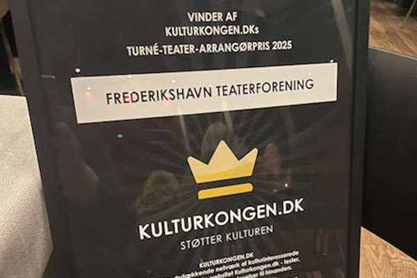 Frederikshavn Teaterforening løb i år med hæderen Frederikshavn Teaterforening løb i år med hæderen