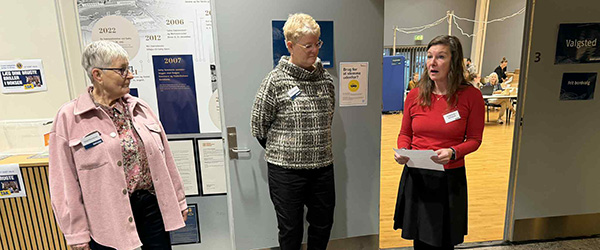 Gitte Killerich åbnede kommunal- og regionsrådsvalget i Manegen Gitte Killerich åbnede kommunal- og regionsrådsvalget i Manegen