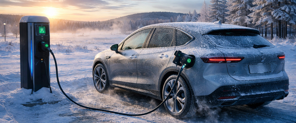 Sådan passer du bedst på din elbil og batteriet i frostvejr Sådan passer du bedst på din elbil og batteriet i frostvejr