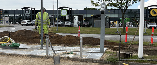 Ladestandere opstilles i Sæbys vestby Ladestandere opstilles i Sæbys vestby