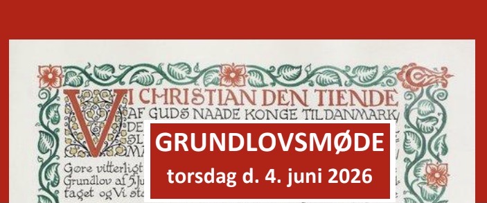 Kom til hyggeligt Grundlovsmøde på Sæby Torv torsdag