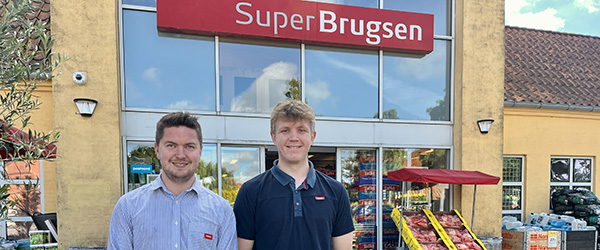 Kenneth Sørensen & Christian Møller Sørensen Job blev til uddannelse i SuperBrugsen i Sæby