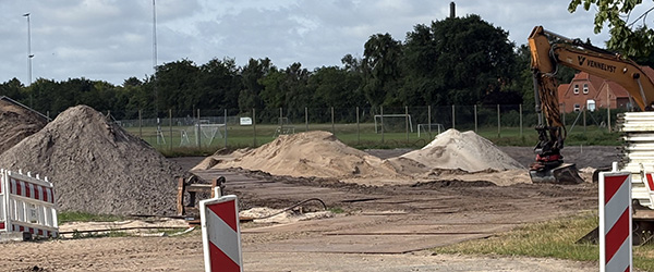 Regnvandsbassin og kloakfornyelse ved Nordens Allé Regnvandsbassin og kloakfornyelse ved Nordens Allé